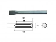 Faithfull Chisel 400mm SDS Max (914913)