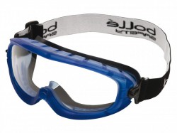 Bolle Safety Atom Safety Goggles Clear - Ventilated Foam Seal