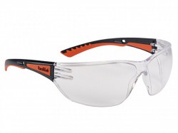 Bolle Safety Slam+ Safety Spectacles Platinum - Clear