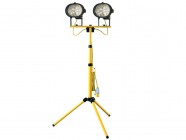 Faithfull Power Plus Sitelight Twin Adjustable Stand 1000 Watt (110 Volt)