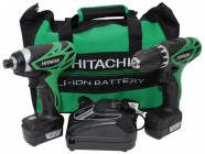 Hitachi KC10DFL:- Impact Driver WH10DF and DS10DF Drill Driver 10.8V
