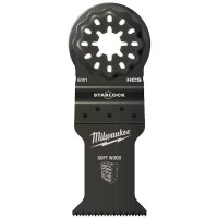 Milwaukee 35mm Plunge Cutwood Starlock Multi-Tool Blade