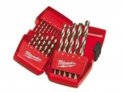 Milwaukee 4932352374 Thunderweb 19 Piece Ground Metal Drill Bit Set