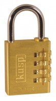 Kasp Brass Combination Padlock 40mm K11040D