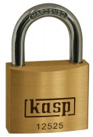 Kasp K12525D Premium Brass Padlock 25mm