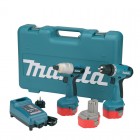Makita 6281DP3-ID 14.4V Drill/Driver + 6935Fdz