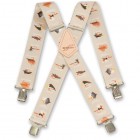 BriMarc Fishermans Braces - Flies Khaki - 476292