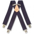 BriMarc Navy Blue Braces - 476304