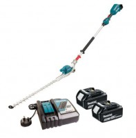 Makita DUN500WRTE 18V LXT Brushless Adjustable Head Pole Trimmer With 2 X 5.0AH Batteries