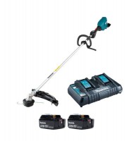 Makita DUR369LPG2 Twin 18v Brushless Line Trimmer With 2 x 6Ah Batteries