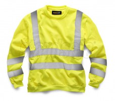 Stand Safe HV009 Hi Vis Sweatshirt - Yellow