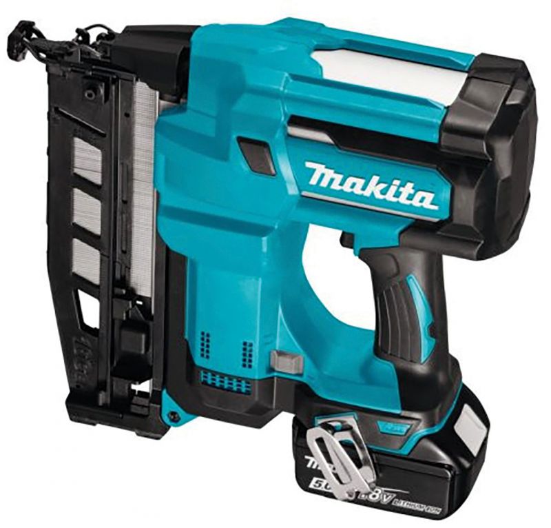 Makita Dbn600rtj 18v Lxt Cordless Finishing Nailer With 2 X 5.0ah