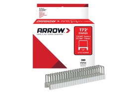 Arrow 721168HW/T72 12x5mm Clear Insulated Staples (approx 300)