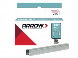 Arrow 378/T37 1/2\" - 12mm Round Crown Staples (approx 1000)