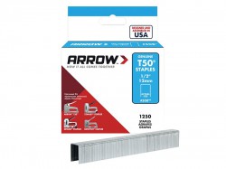 Arrow 50824/ T50 1/2\" - 12mm Staples (approx 1250)