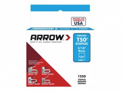 Arrow 50524/ T50 5/16\" - 8mm Staples (approx 1250)