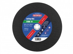 Faithfull Cut Off Wheel for Stone 300 x 3.5 x 20mm