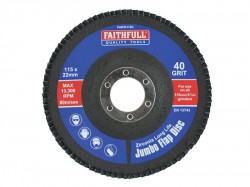 Faithfull Flap Disc 115mm Coarse