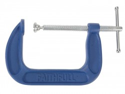 Faithfull G Clamp - Medium Duty 4in