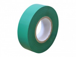 Faithfull PVC Electrical Tape 19mm x 20m Green