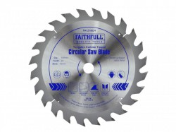 Faithfull Circular Saw Blade TCT 190 x 16 x 24 Tooth