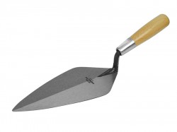 Marshalltown 10\" Brick Trowel London Pattern - Wood Hdl