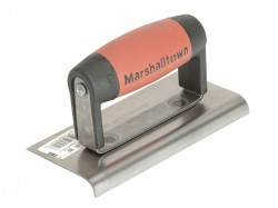 Marshalltown 6 X 3 Straight Edging Trowel -3/8R, 1/2L DuraSoft Hdl