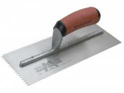 Marshalltown Ntch Trowel-7/32 X 5/32 V-DuraSoft Hdl