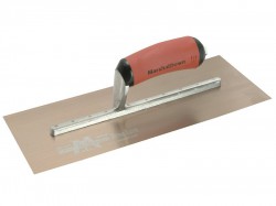 Marshalltown MPB13GSD 13\" Gold Stainless Steel Blade Permashape Trowel - Durasoft Hdl