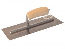 Marshalltown 11 1/2 X 4 3/4 Finishing Trowel Curved - Wood Hdl