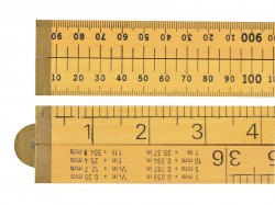 RST Wood Folding Rule