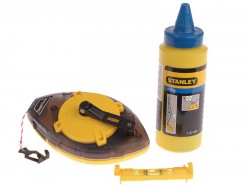 Stanley 0-47-465 30m Power Winder Chalk Line Chalk & Level