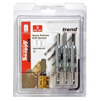 Trend SNAP/DBG/SET Snappy Drill Bit - Guide 4pc Set