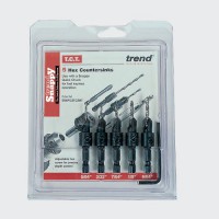 Trend SNAP/CS/SET Snappy 5 Pc Countersink Set