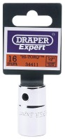 Draper Expert 16MM 1/2\"  Square Drive BI-Hexagon HI-Torq Socket