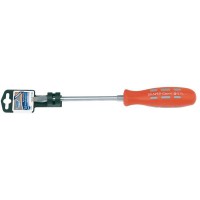 Plain Slot Flared Tip Mechanics Screwdriver (8mm x 150mm)