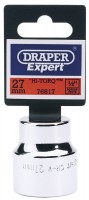 Draper Expert 27MM 1/2\"  Square Drive Bi-Hex Hi-Torq Socket