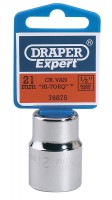 Draper Expert 21MM 1/2\"  Square Drive Bi-Hex Hi-Torq Socket