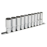 Sealey AK70610D Socket Set 10pc Deep 1/2\"Sq Drive Total Drive