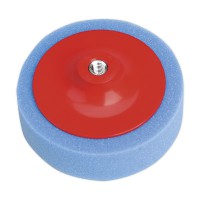 Sealey PTC/CH/M14-B Buffing & Polishing Foam Head 150 x 50mm M14 x 2mm Blue/Medium