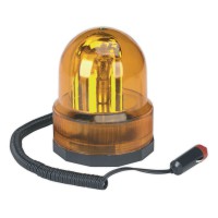 Sealey RB75412 Rotating Amber Beacon 12V Magnetic Base