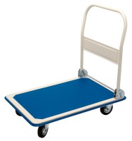 Draper FRT300 300kg Platform Trolley with Folding Handle - 900 x 600 x 850mm