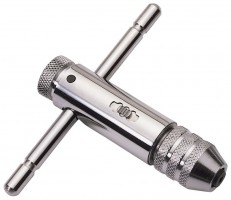 Draper Expert Ratchet T Type Tap Wrench 2-5mm