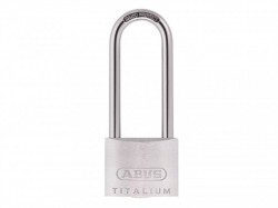 ABUS 64ti/40HB63 Titalium Padlock 40mm x 63mm Long Shackle Carded