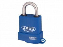 ABUS 83WPIB / 53 Submariner Brass Body Stainless Steel Shackle Padlock