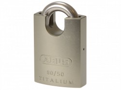 ABUS 90rk/50 Titalium Padlock Close Stainless Steel Shackle Carded