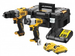 Dewalt DCK2111L2T XR 12v Brushless Sub-Compact Twin Pack With 2 x 3.0Ah Batteries