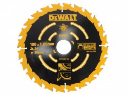 Dewalt Circular Saw Blade 190 x 30mm x 24T Corded Extreme Framing