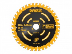 Dewalt Circular Saw Blade 165 x 20mm x 40T Cordless Extreme Framing