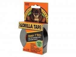 Gorilla Glue Gorilla Tape Handy Roll 25mm x 9m Black